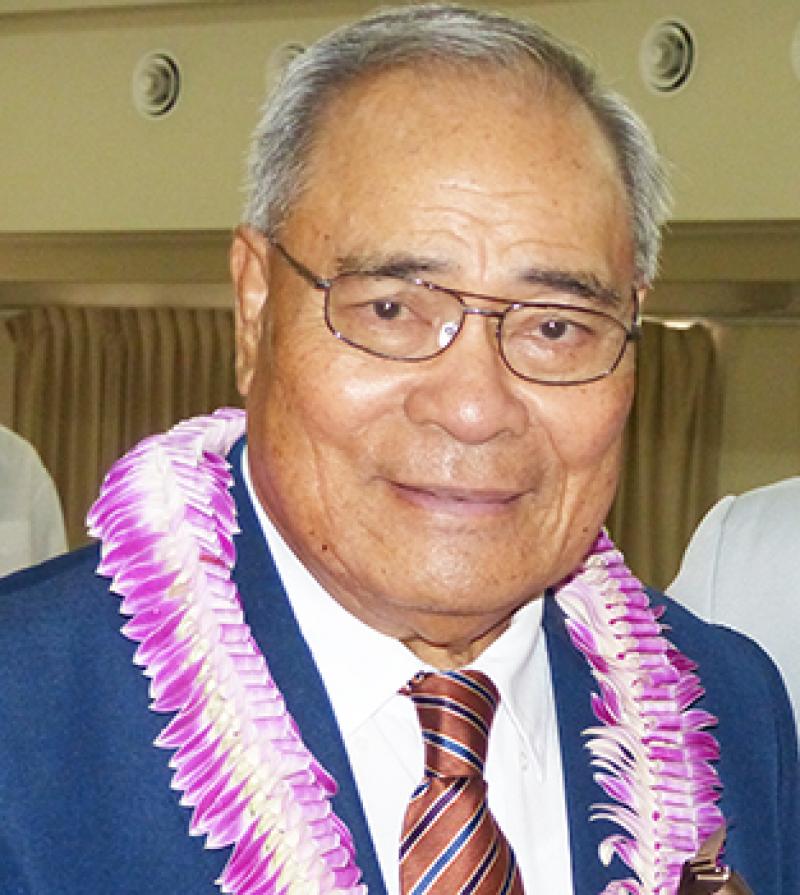 governor Lolo Matalasi Moliga - Independent American Samoa