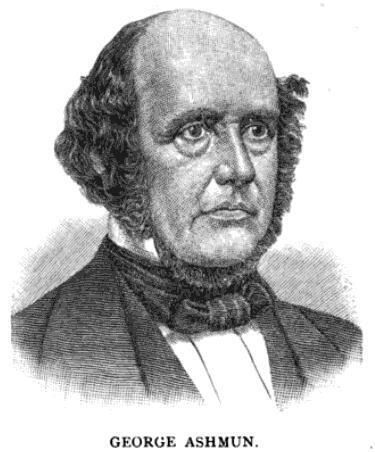 Representative George Ashmun from Massachusetts Representative George Ashmun - Whig Massachusetts