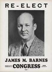 Representative James Martin Barnes - Democratic Illinois