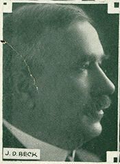 Representative Joseph David Beck - Republican Wisconsin