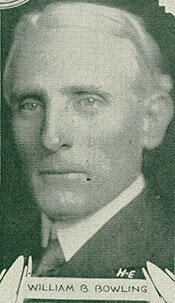 Representative William Bismarck Bowling - Democratic Alabama