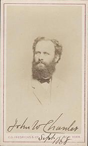 Representative John Winthrop Chanler from New York Representative John Winthrop Chanler - Democratic New York