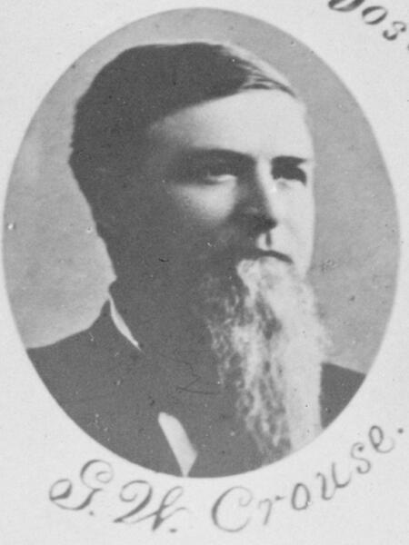 Representative George Washington Crouse - Republican Ohio