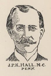 Representative James Knox Polk Hall from Pennsylvania Representative James Knox Polk Hall - Democratic Pennsylvania