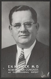 Representative Erland Harold Hedrick - Democratic West Virginia