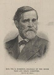 Representative William Ralls Morrison - Democratic Illinois