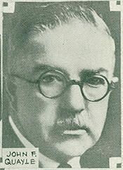 Representative John Francis Quayle - Democratic New York