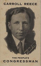 Representative Brazilla Carroll Reece - Republican Tennessee