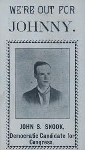 Representative John Stout Snook - Democratic Ohio