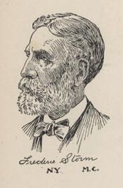 Representative Frederic Storm from New York Representative Frederic Storm - Republican New York