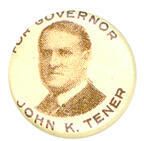Representative John Kinley Tener - Republican Pennsylvania