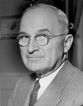 Senator Harry S. Truman - Democratic Missouri