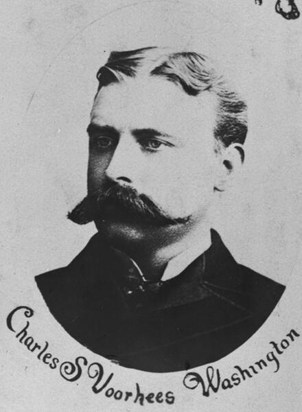 Representative Charles Stewart Voorhees - Washington Democratic