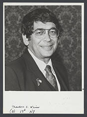 Representative Theodore S. Weiss from New York Representative Theodore S. Weiss - Democratic New York