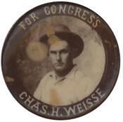 Representative Charles Herman Weisse - Wisconsin Democratic