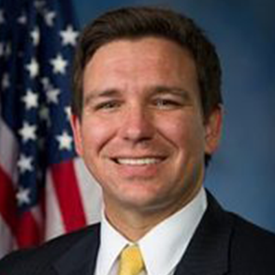governor Ron DeSantis - Republican Florida