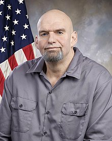 senator John Fetterman - Democratic Pennsylvania