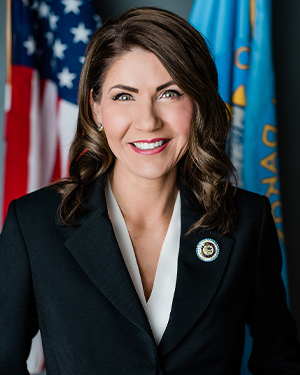 governor Kristi Noem - Republican South Dakota