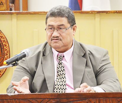 Representative Fetu Fetui Jr - Independent American Samoa