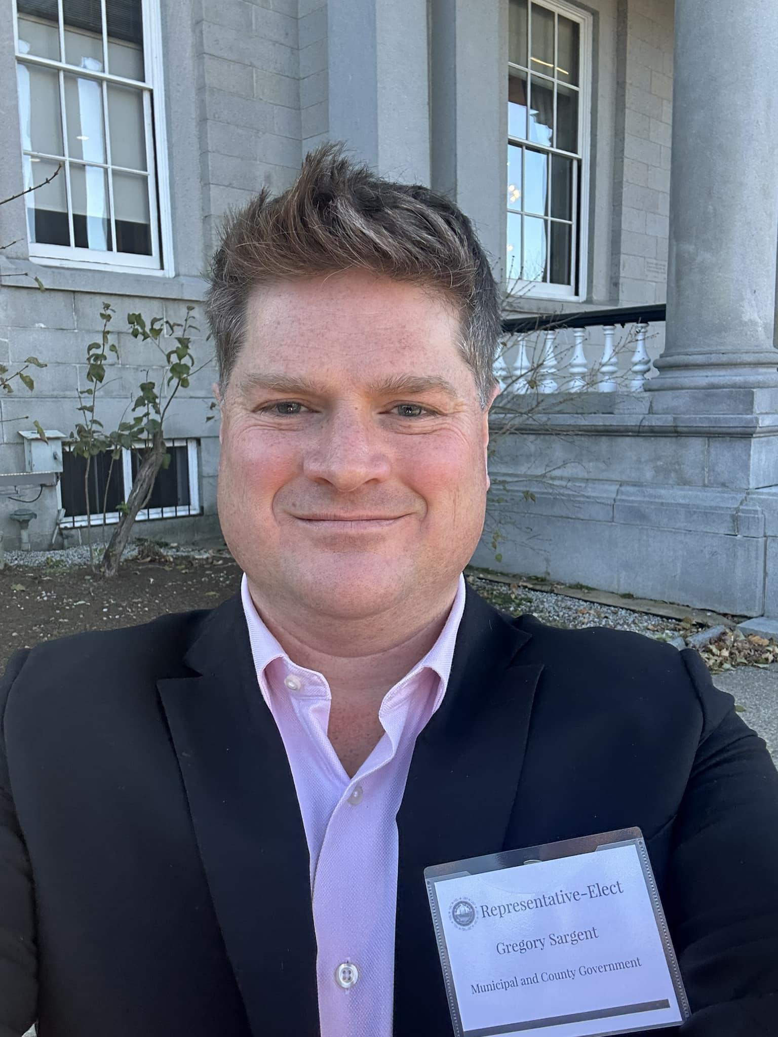 Representative Gregory Sargent from New Hampshire Representative Gregory Sargent - Democratic New Hampshire