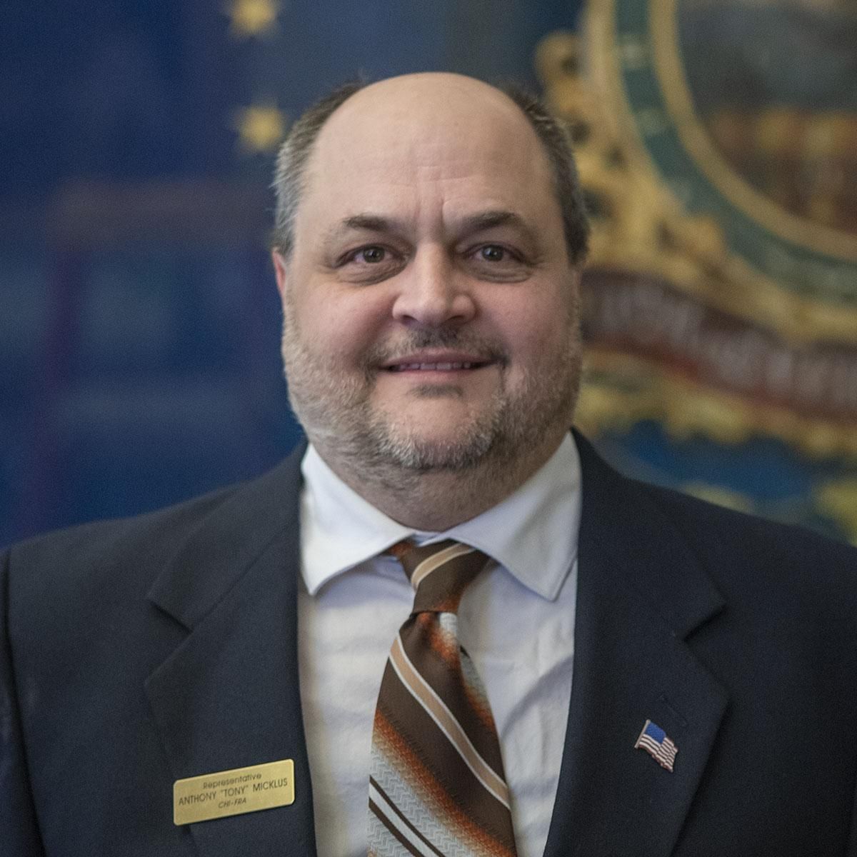 Representative Tony Micklus - Republican Vermont