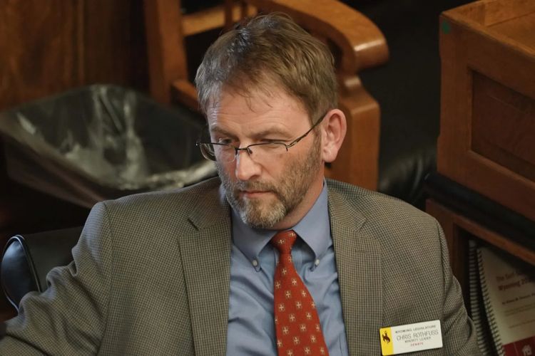 Senator Chris Rothfuss from Wyoming Senator Chris Rothfuss - Republican Wyoming